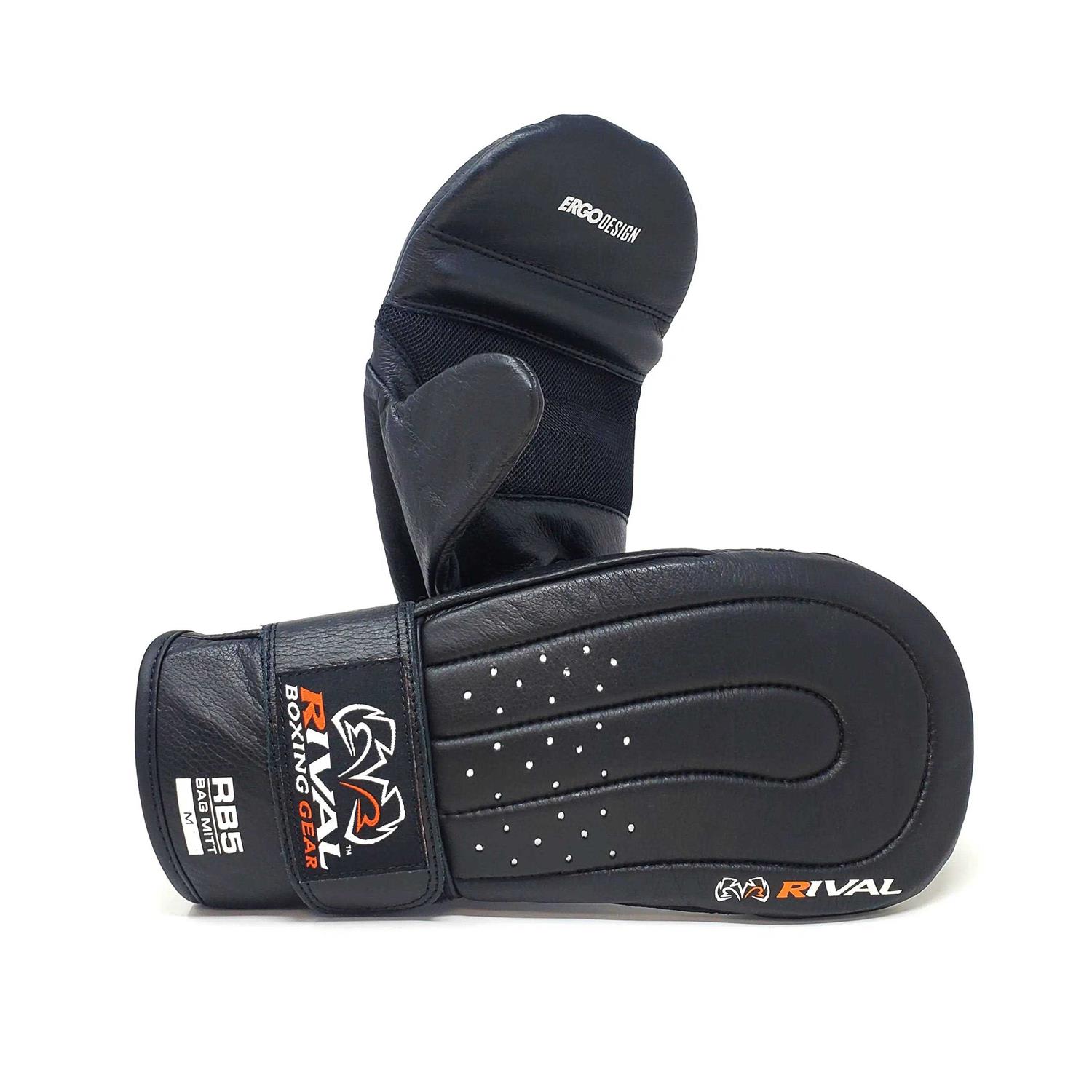 Rival Boxing RB5 Hook and Loop Bag Mitts