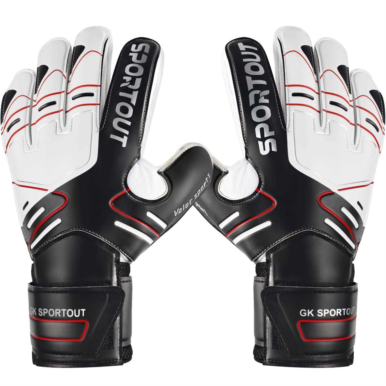 Sportout Youth Adult Goalie Goalkeeper Gloves,Strong Grip for The Toughest Saves - Image 5