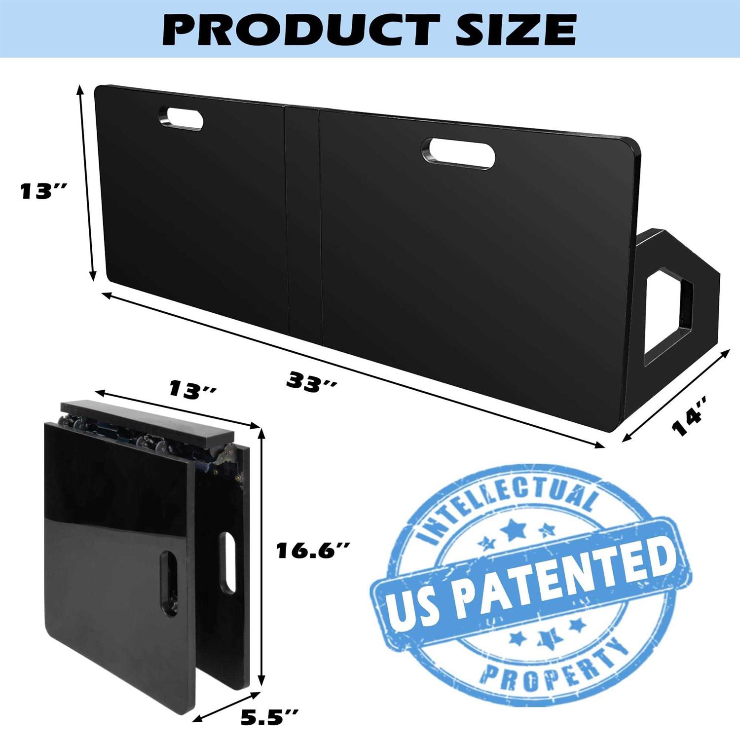 Royxen Soccer Rebounder Large Foldable Dual Angles Training Board for Soccer Training - Image 5