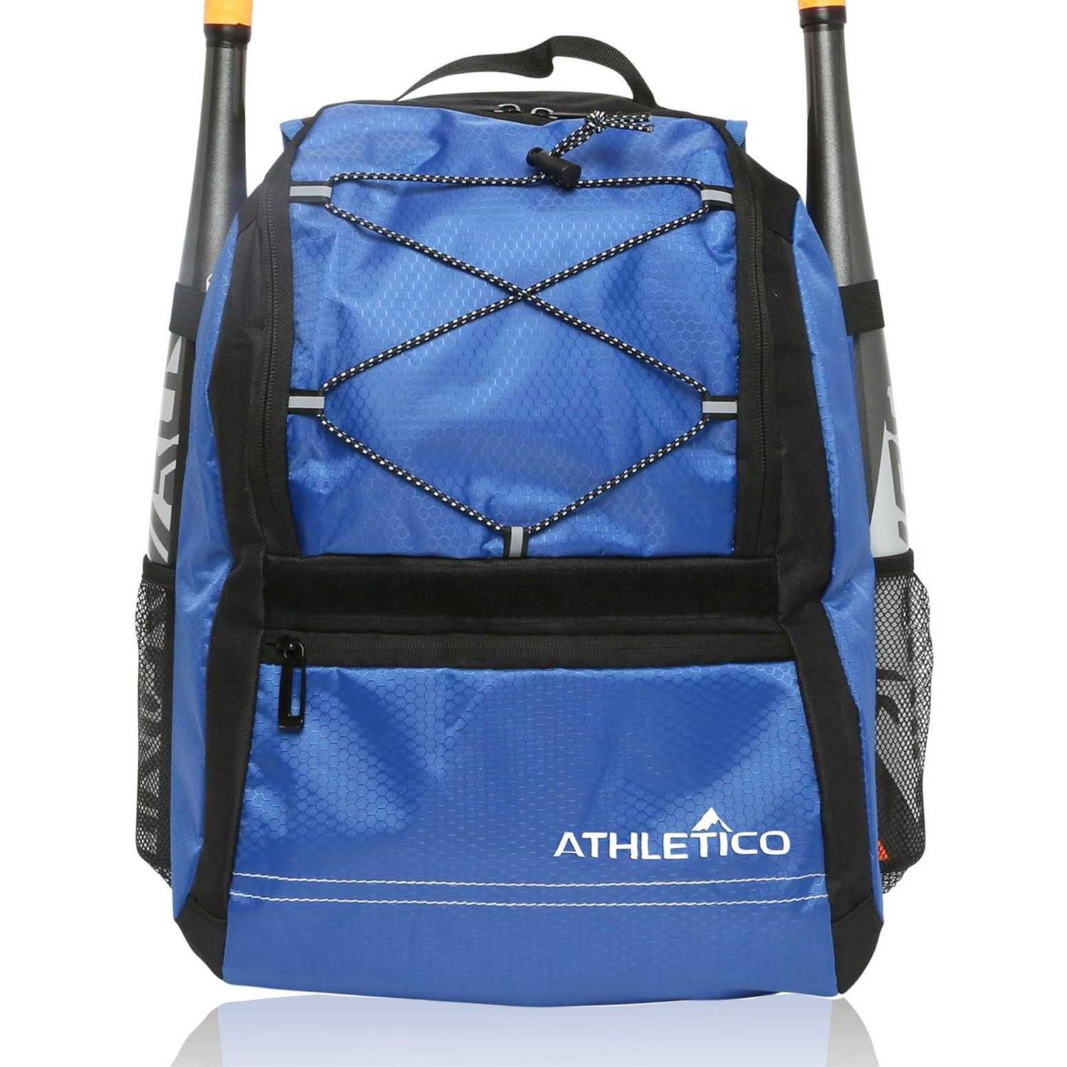 Athletico Youth Baseball Bag Bat Backpack for Baseball T-Ball & Softball Equipment & Gear - Image 4