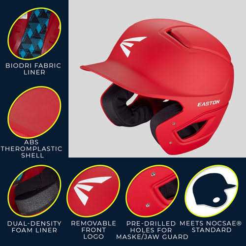 Easton Alpha Matte Exclusive Edition Batting Helmet - Image 4