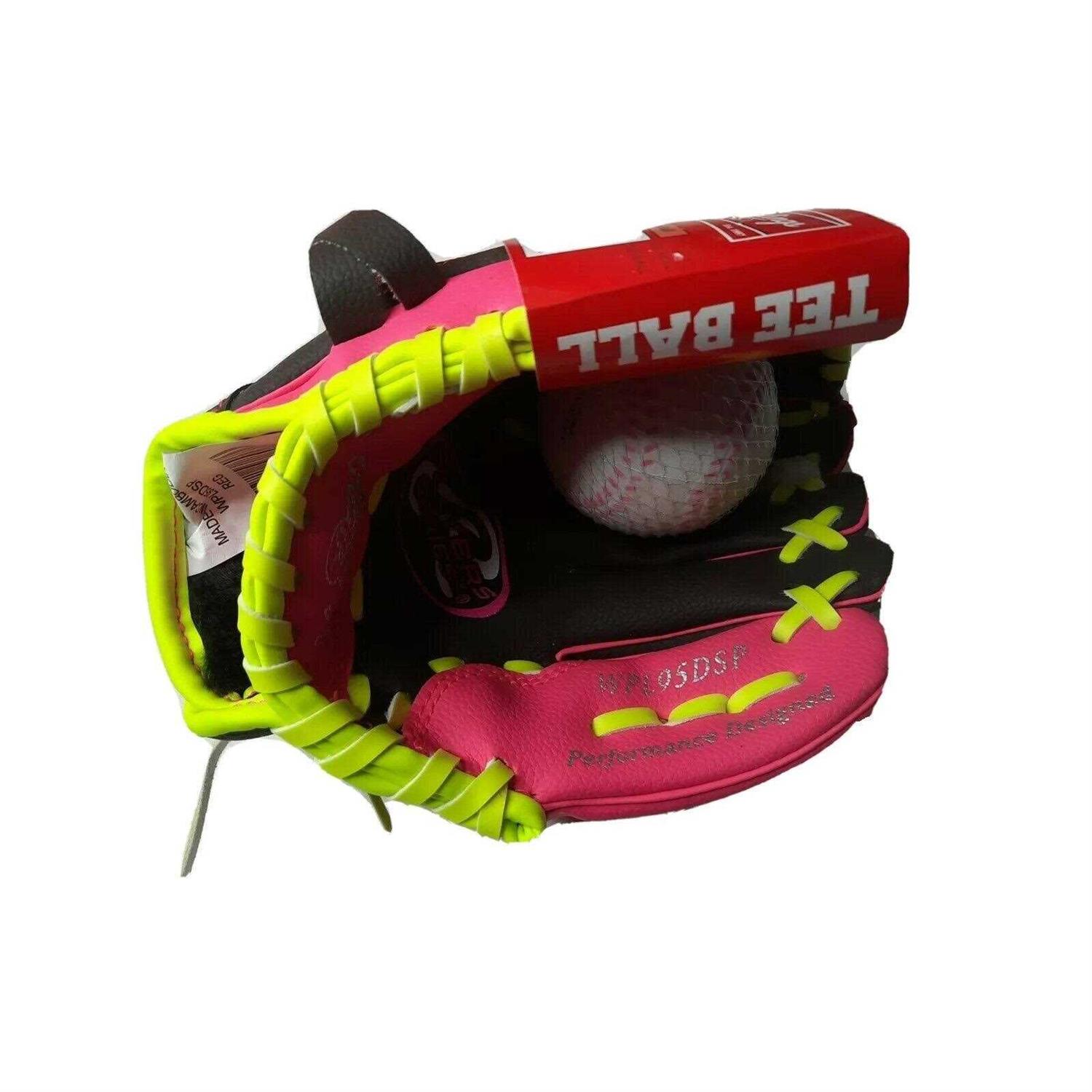 Rawlings Players Series Youth Tball Glove with Ball - Image 2
