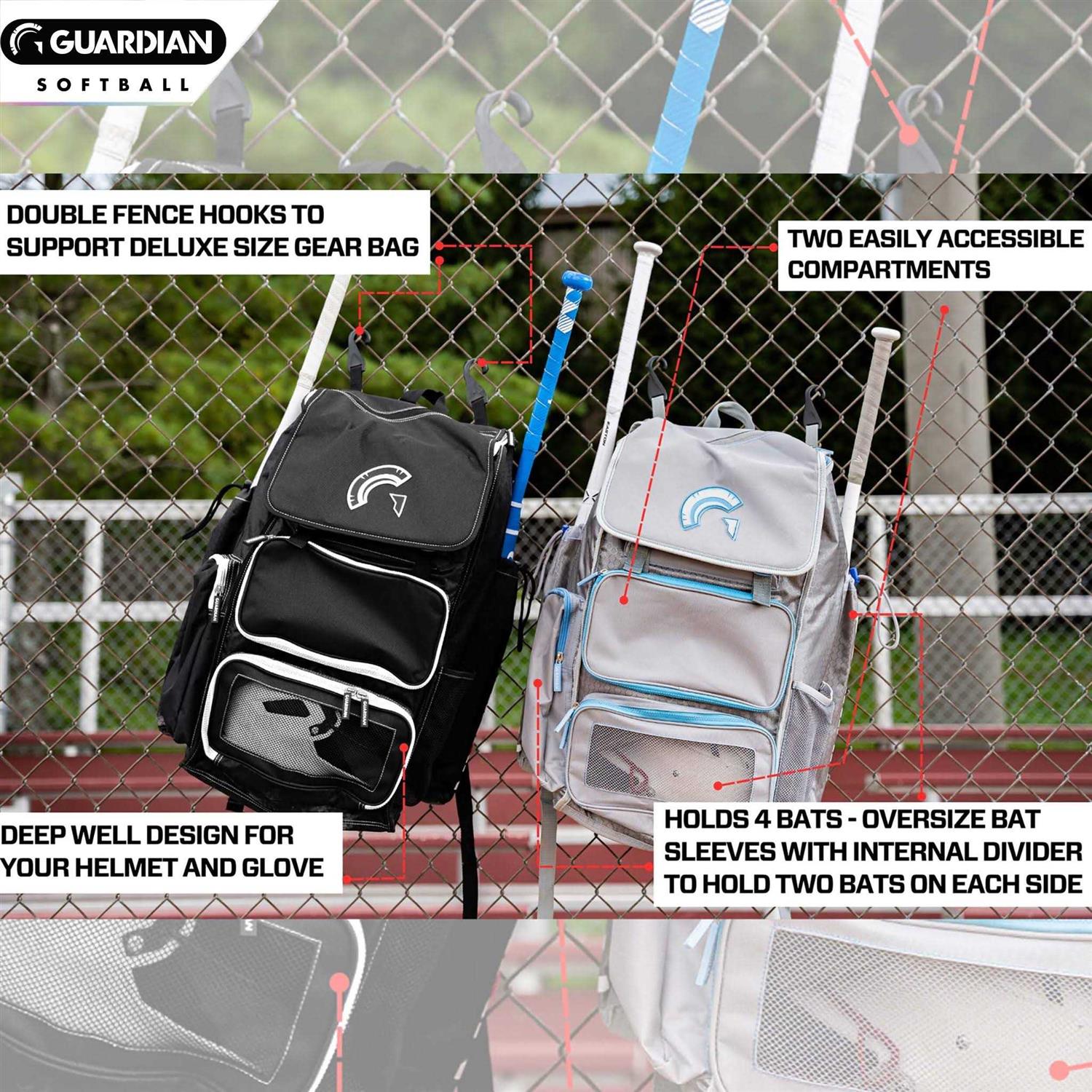 Guardian Baseball Diamond Series Baseball Softball Bag - Image 4