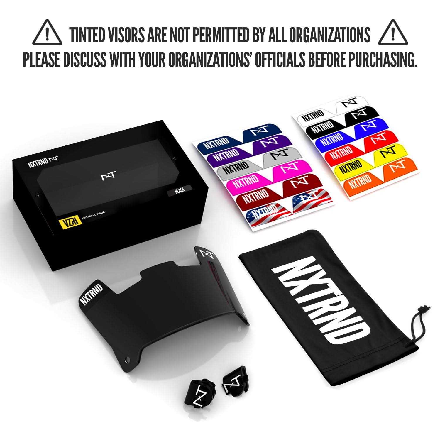 Nxtrnd Vzr1 Football Visor Flat Lens Technology - Image 3