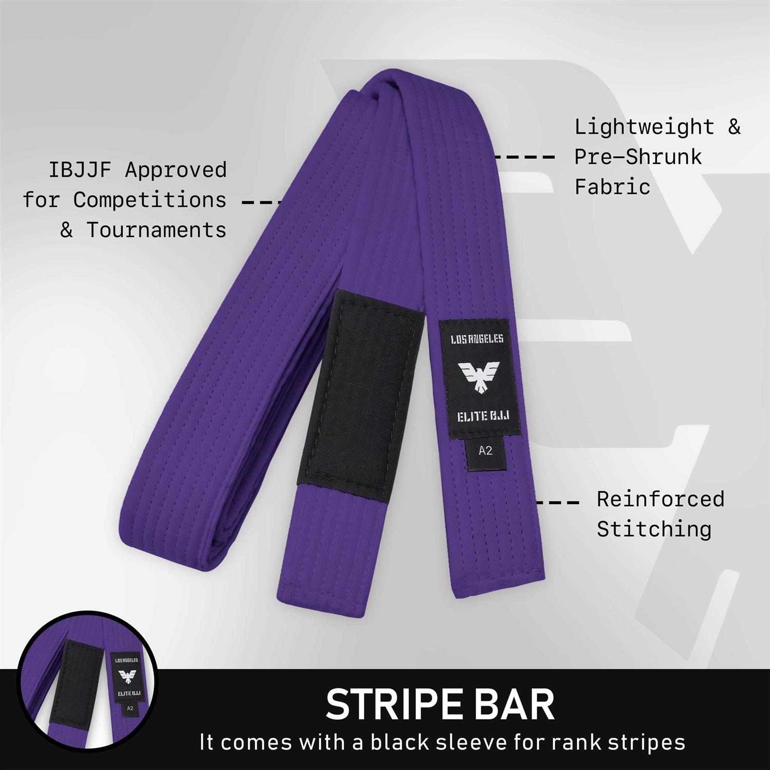 Elite Sports Brazilian Jiu Jitsu BJJ Belts - Image 4
