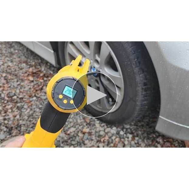 Mellif Cordless Tire Inflator Air Compressor for Dewalt 20V Max Battery - Image 5