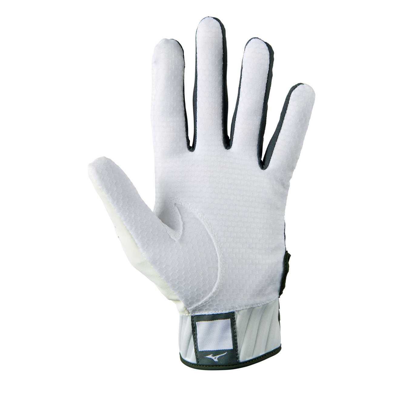 Mizuno MVP Baseball Batting Gloves - Image 2