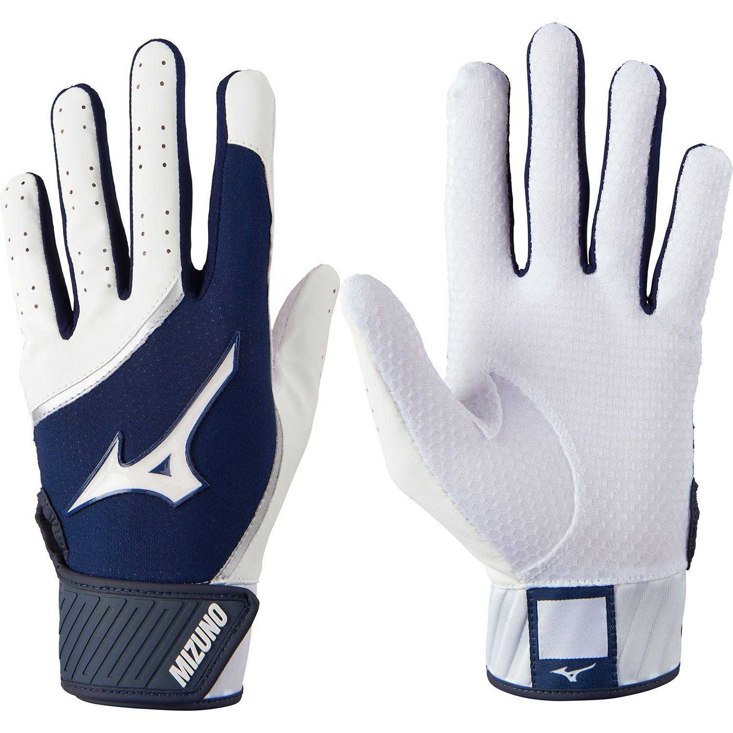 Mizuno MVP Baseball Batting Gloves - Image 4