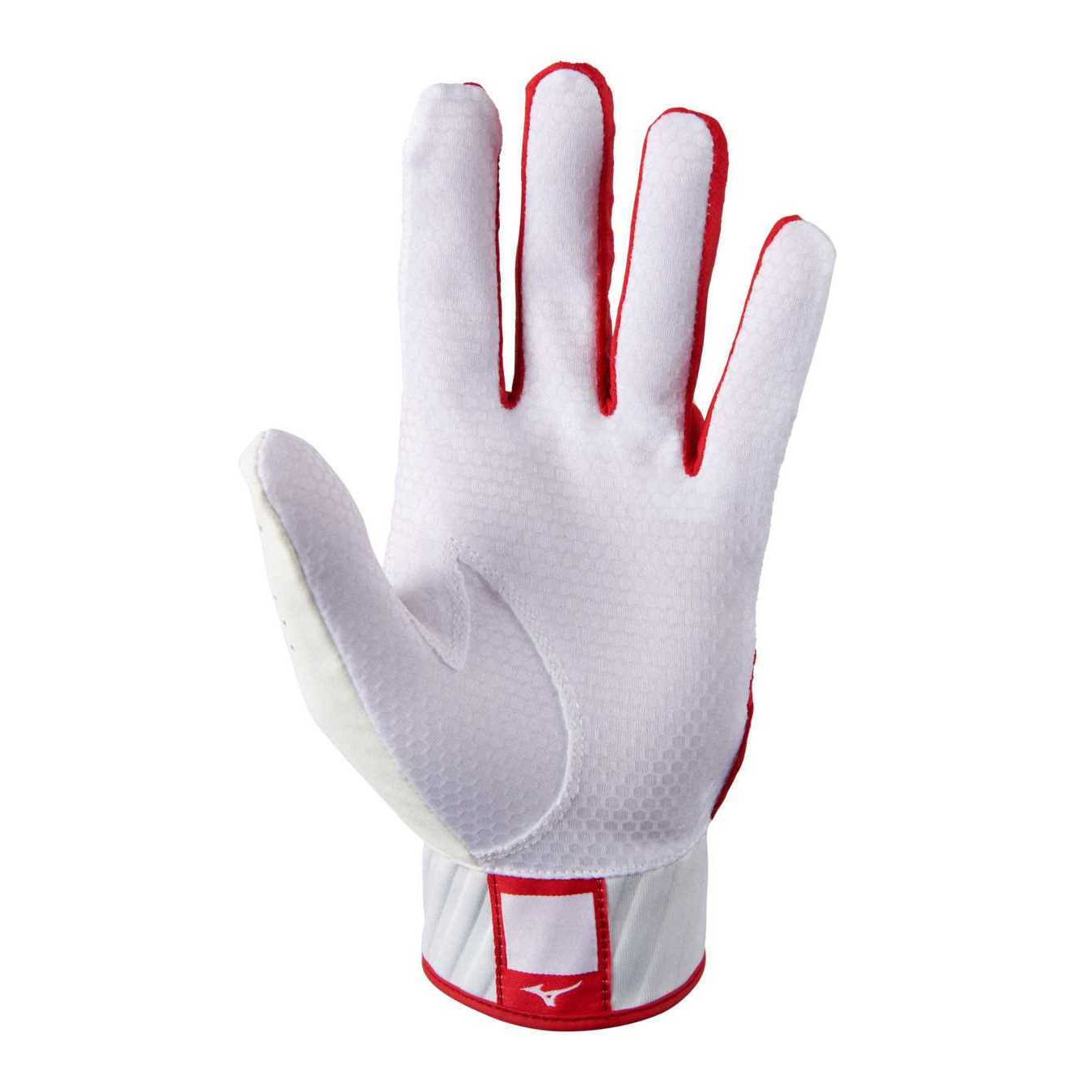 Mizuno MVP Baseball Batting Gloves - Image 5
