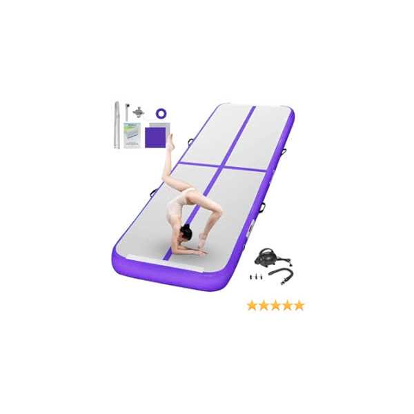 Fbsport 10ft Inflatable Air Gymnastics Mat Training Mats 4 inches - Image 2