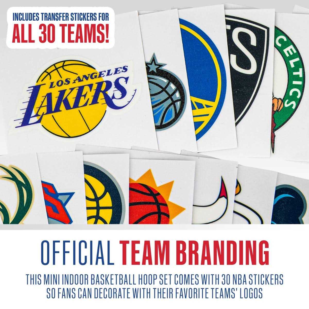 NBA Over the Door Mini Basketball Hoop - Image 2