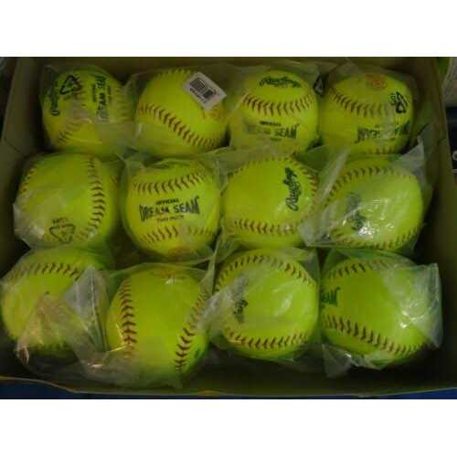 Rawlings Official ASA NFHS Dream Seam Fastpitch Softball - Image 4