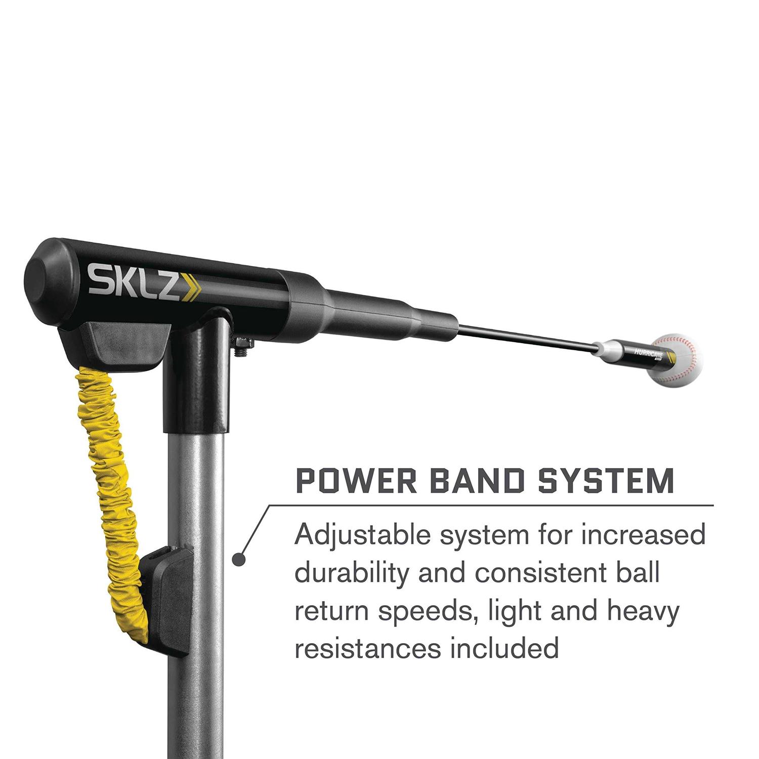 SKLZ Hurricane Premium Portable Batting Practice/Hitting Swing Trainer System for Baseball and Softball - Image 3