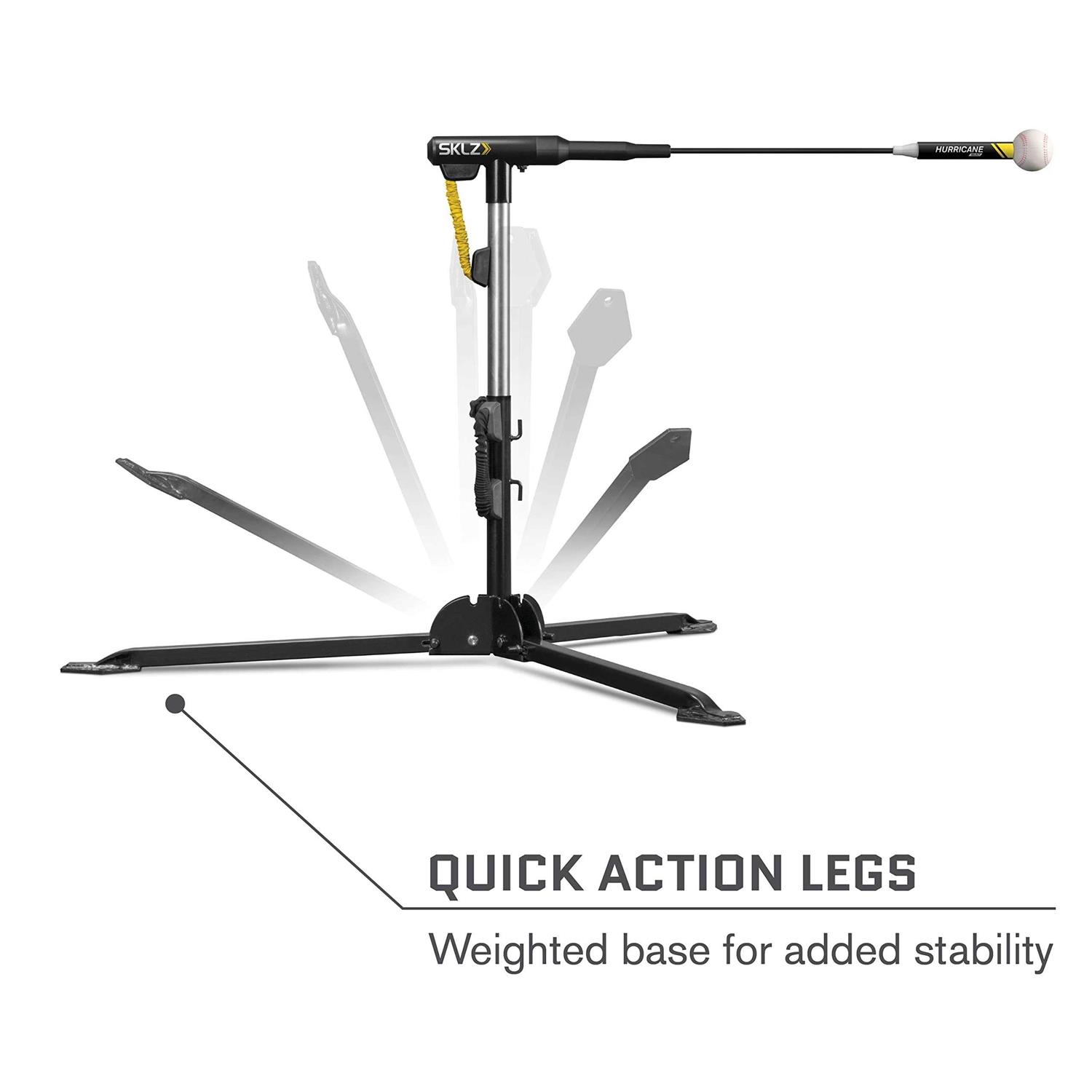 SKLZ Hurricane Premium Portable Batting Practice/Hitting Swing Trainer System for Baseball and Softball - Image 4