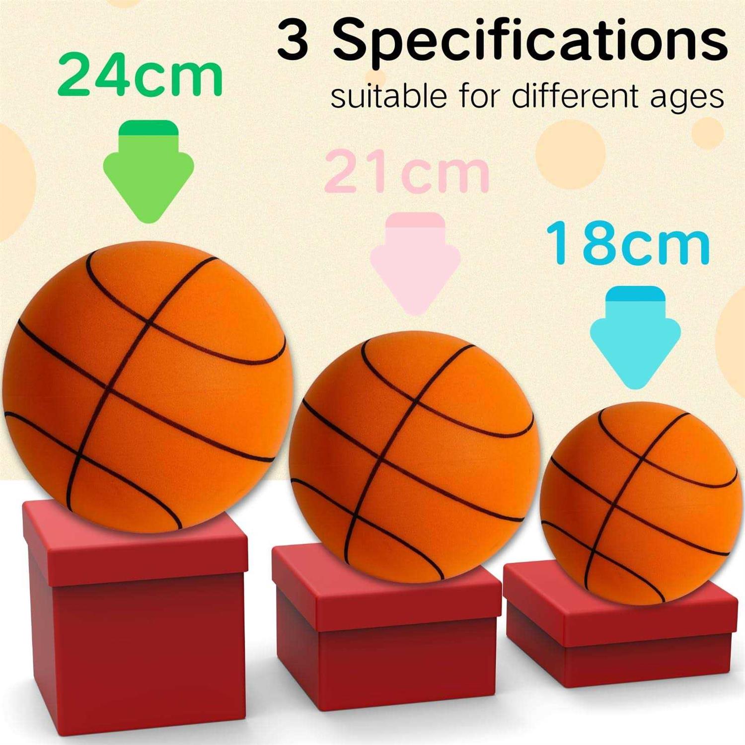 Silent Basketball 2024 Newest Quiet Basketball Indoor Foam Indoor Dribbling Training Ball - Image 5