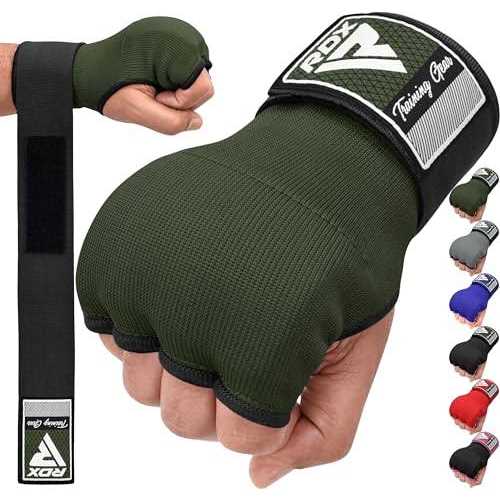 RDX Gel Boxing Hand Wraps Inner Gloves Quick 75cm Long Wrist Straps - Image 2