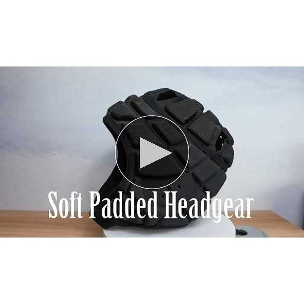 Hobrave Soft Padded Headgear Flag Football Helmet Rugby Headguards Shell for Child Youth - Image 3