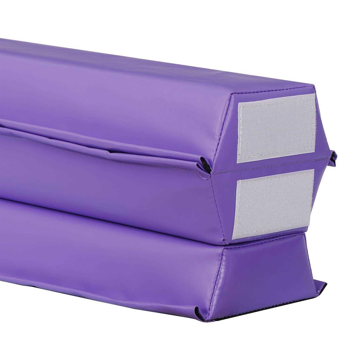 Oteymart Balance Beam Folding Gymnastics Beam Extra Firm Foam Anti-Slip Bottom Equipment for Floor Home Training - Image 3