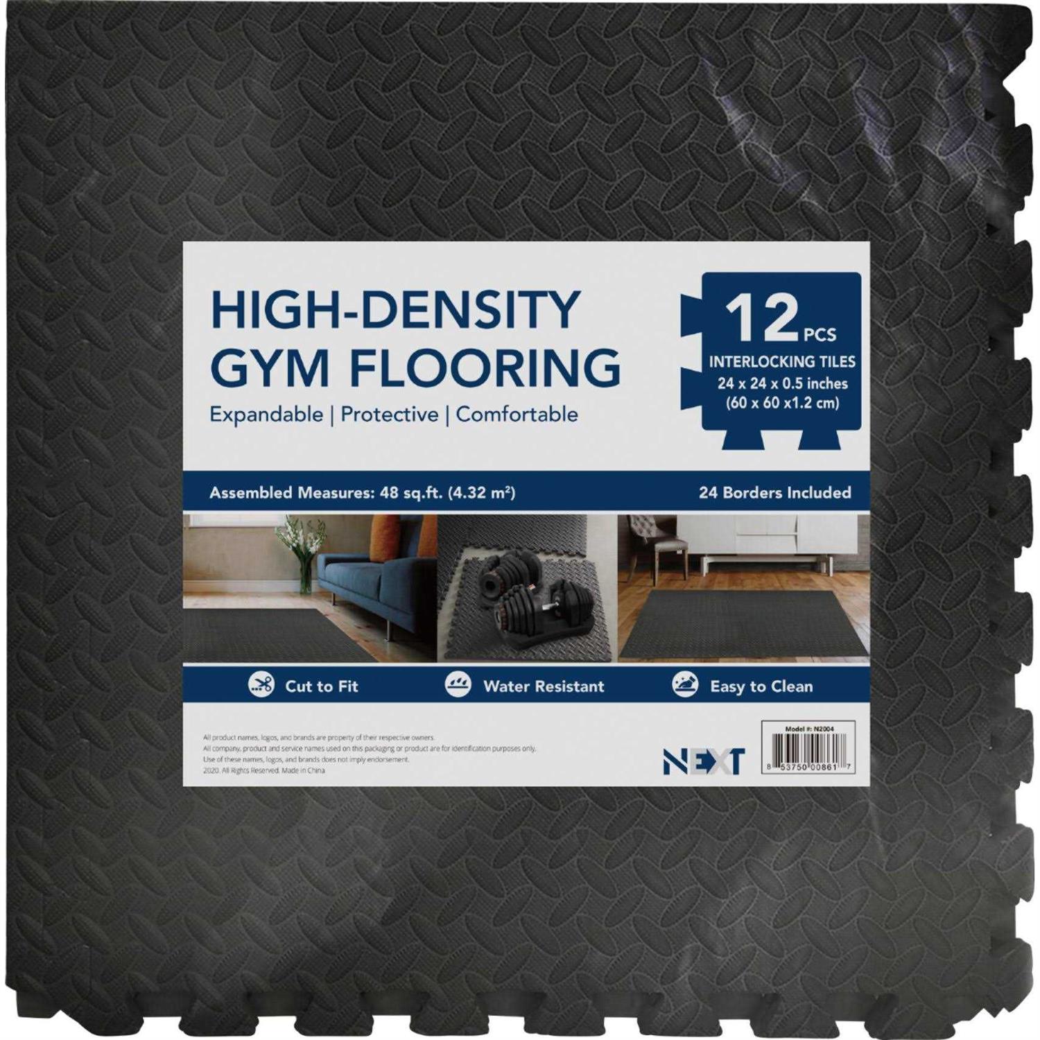 Next 48ft Gym Flooring Exercise Mats - Image 4