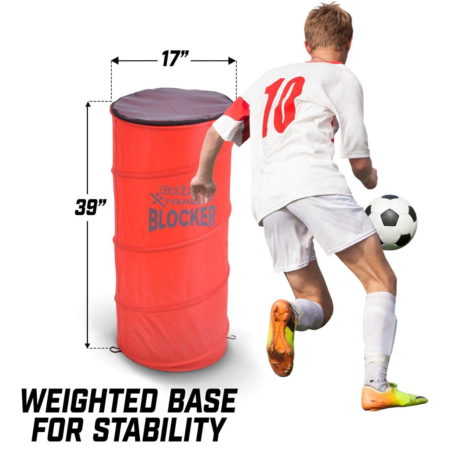 Gosports XTRAMAN Blocker Pop-Up Defenders 3 Pack Safely Simulate Defenders for All Major Sports - Image 2