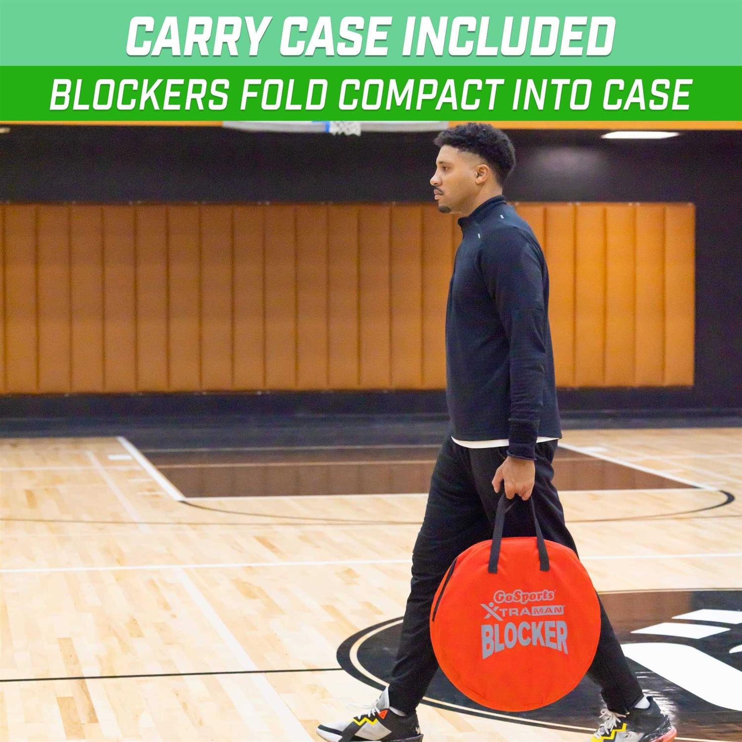 Gosports XTRAMAN Blocker Pop-Up Defenders 3 Pack Safely Simulate Defenders for All Major Sports - Image 3