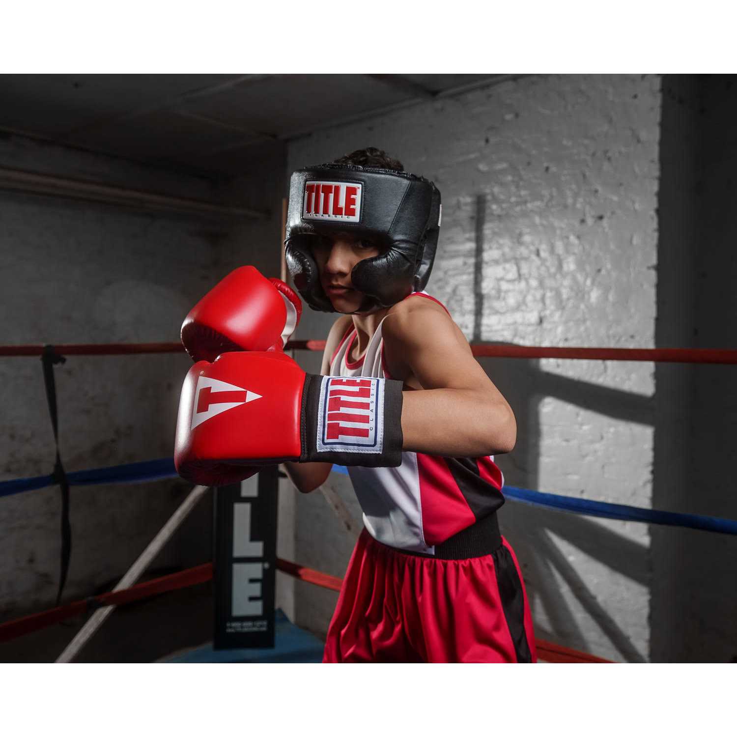 Title Classic Usa Boxing Competition Headgear - Image 5