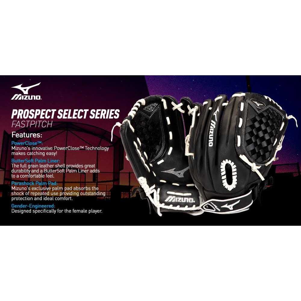 Mizuno Prospect Select Series Fastpitch Softball Glove 12.5 - Image 5
