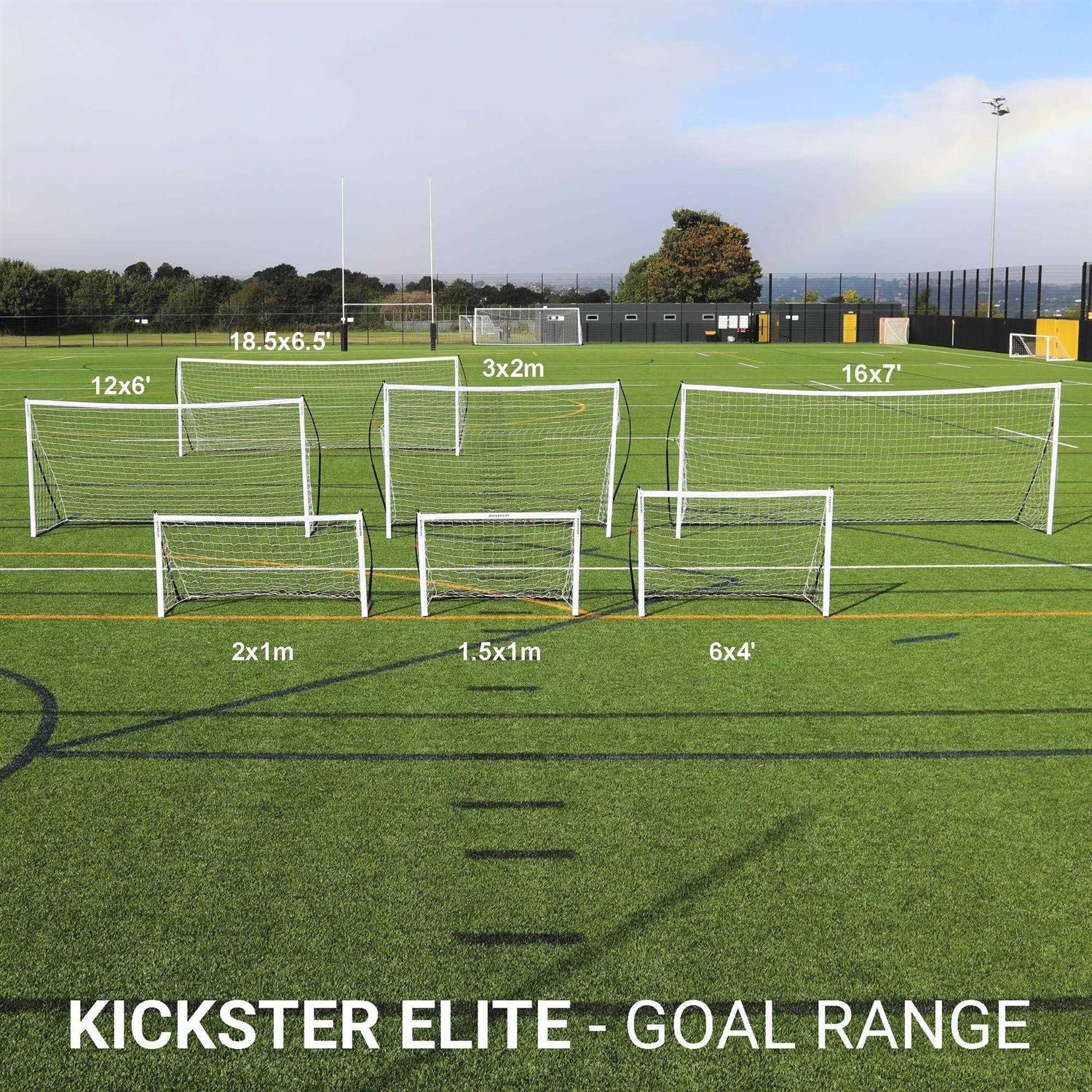 QUICKPLAY USA Kickster Elite 12x6' Soccer Goal - Image 2