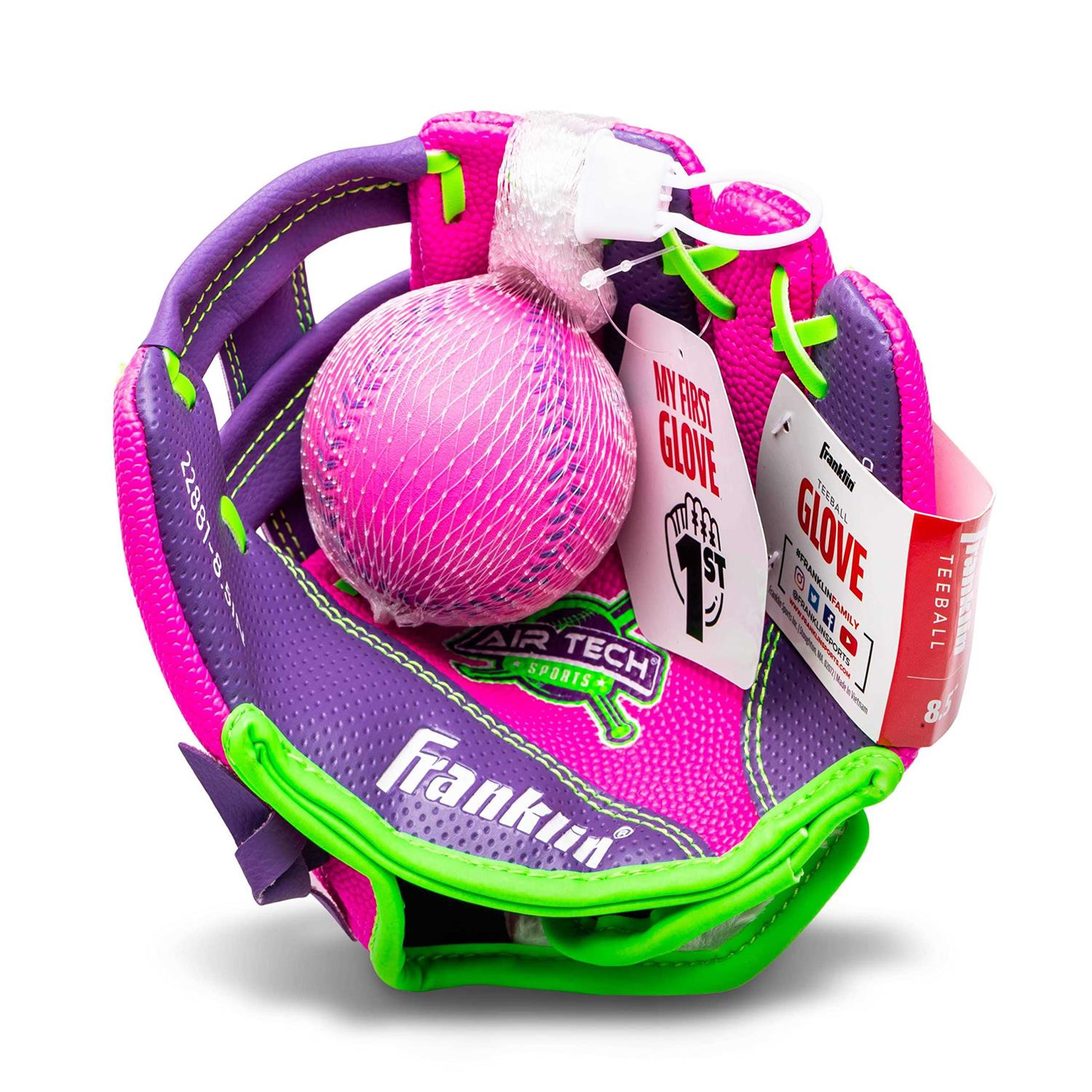 Franklin Sports 8.5 Air Tech Adapt Series T-Ball Glove - Image 5