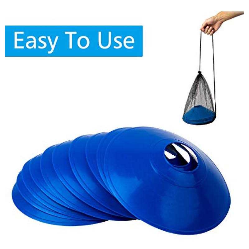 Ashsajkd(Set of 25 - Agility Soccer Cones with Carry Bag and for , Football Cones for TrainingFootball, Basketball, Coaching, Agility Cones for - Image 5