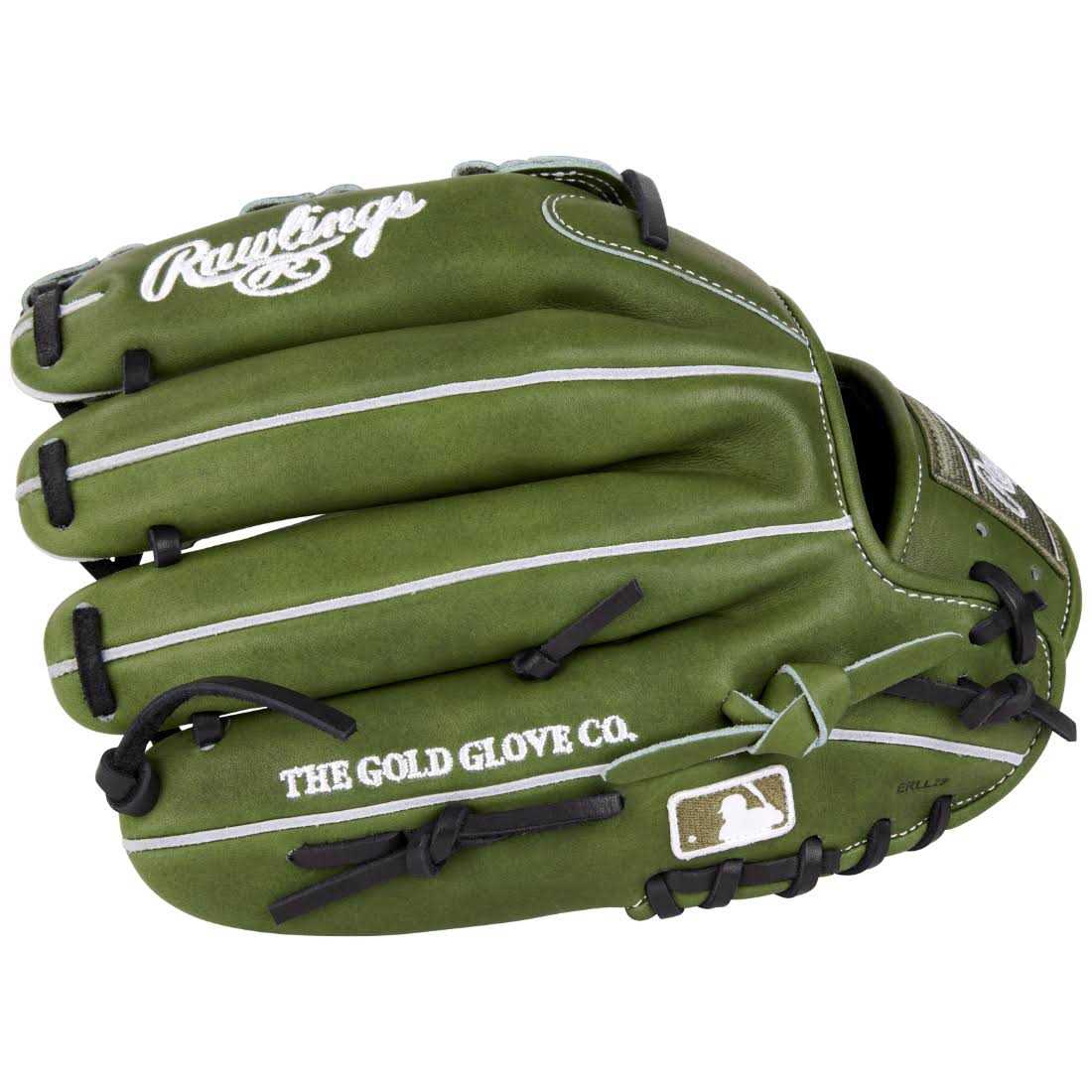 Rawlings Heart of the Hide Military Green Baseball - Image 5
