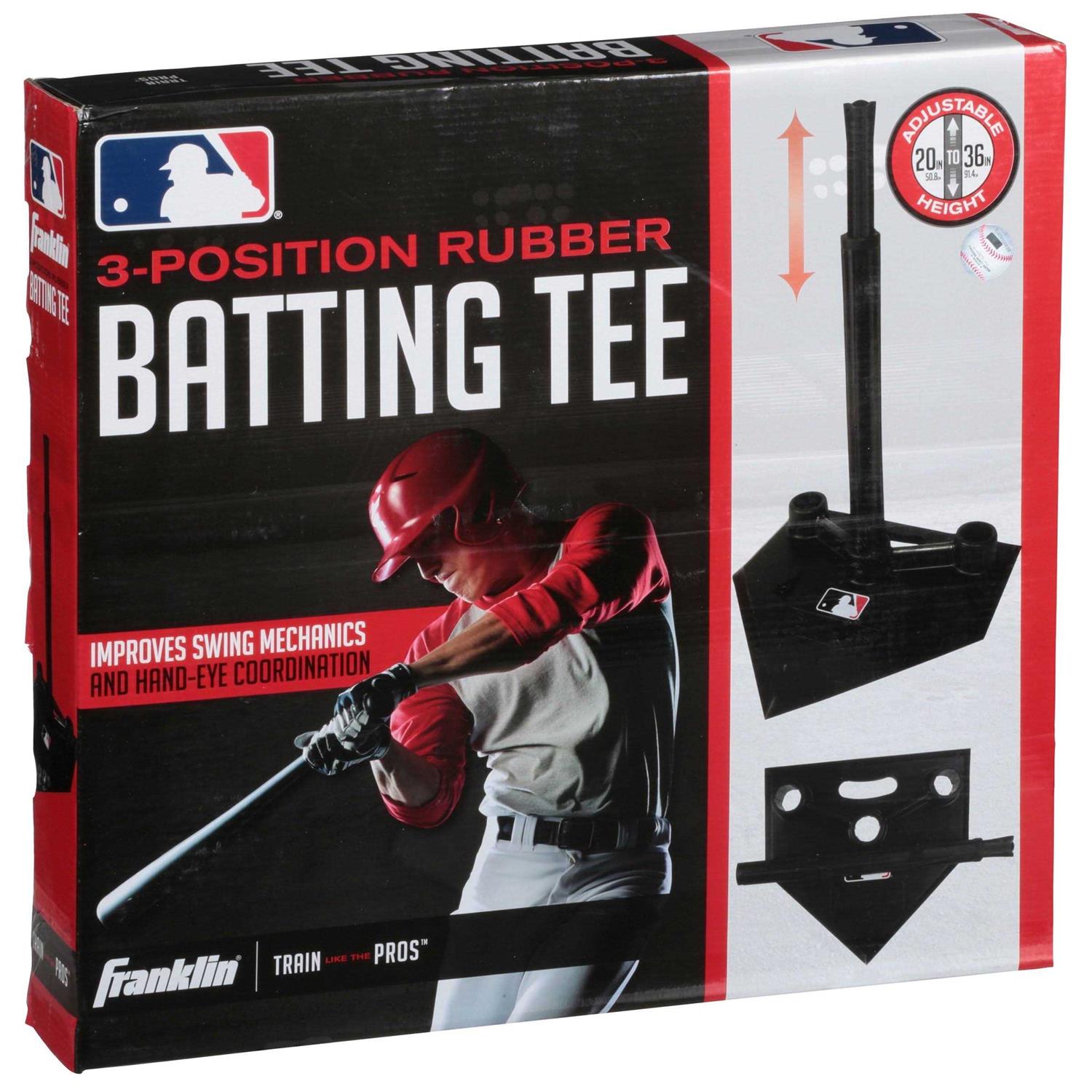 Franklin Sports 3-Position Rubber Batting Tee - Image 3