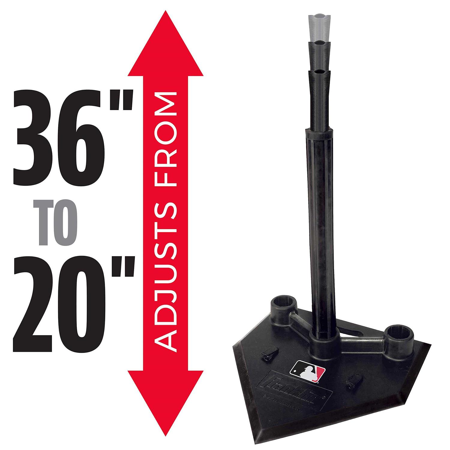 Franklin Sports 3-Position Rubber Batting Tee - Image 5