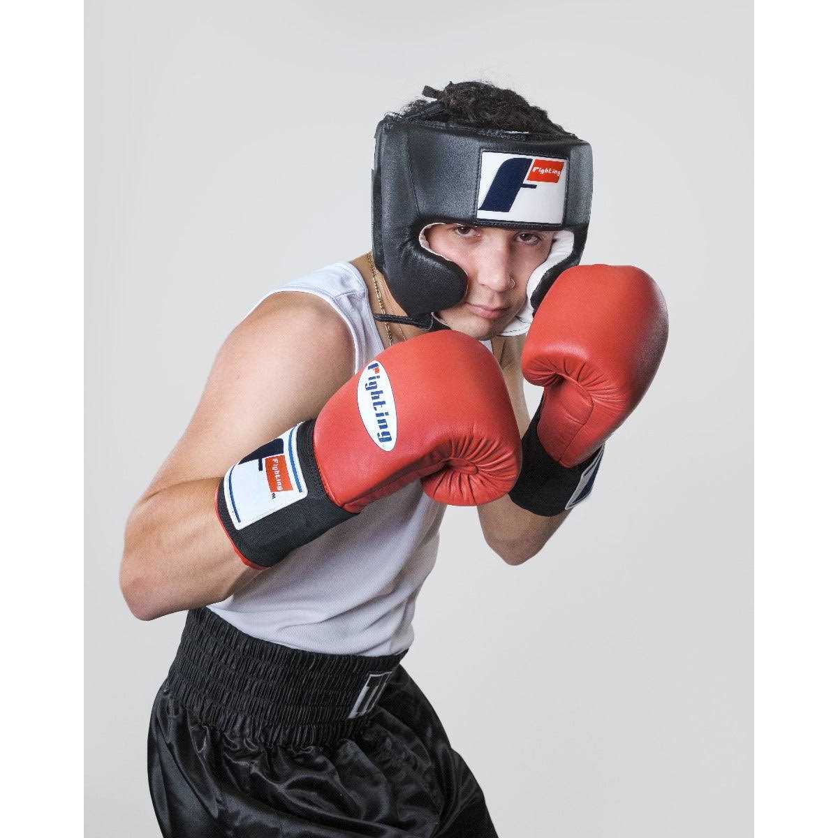Fighting Usa Boxing Competition Headgear with Cheeks - Image 3