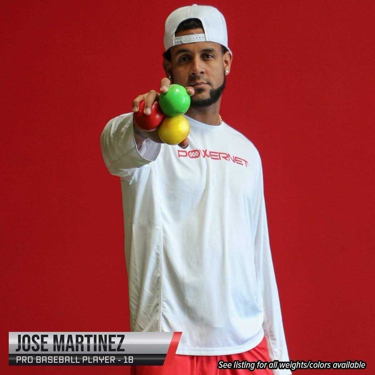 PowerNet Weighted Hitting Batting Training Balls - Image 3