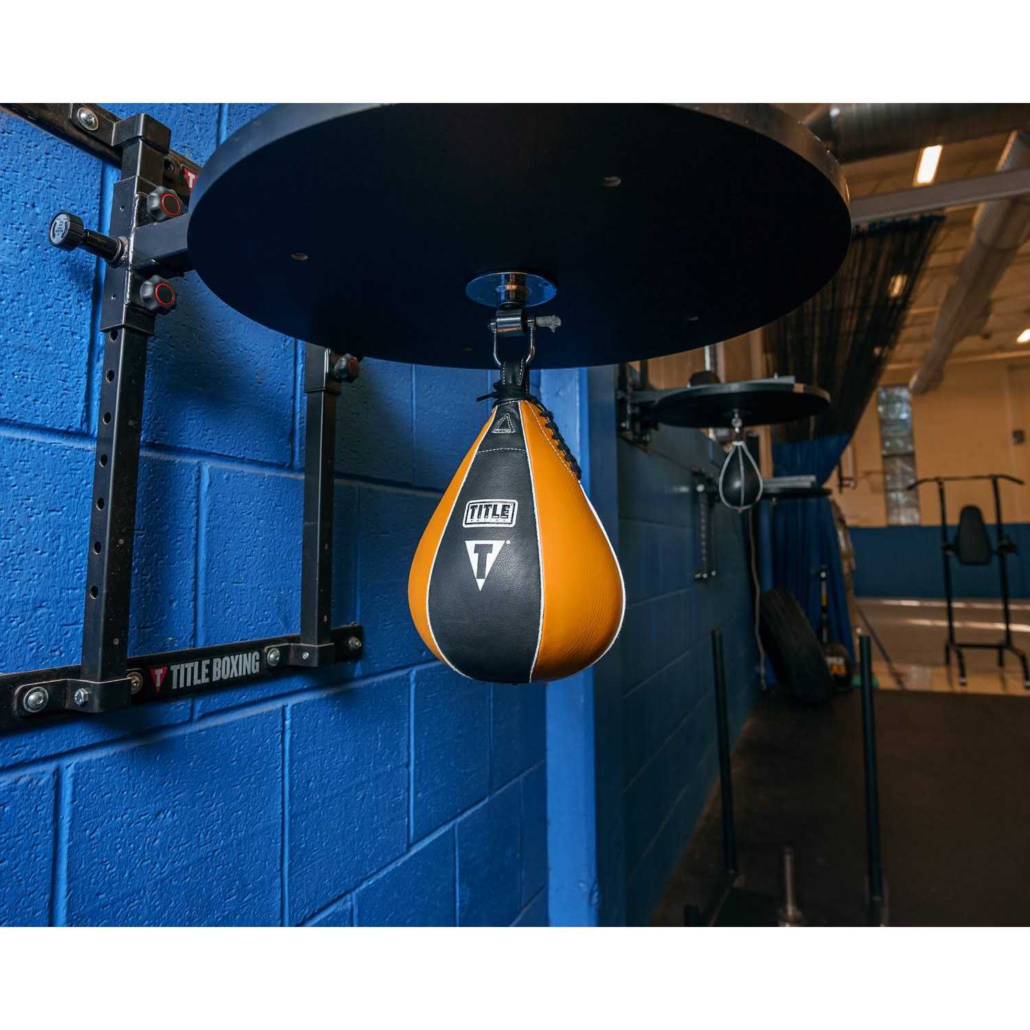 Title Boxing Leather Speed Bag - Image 3