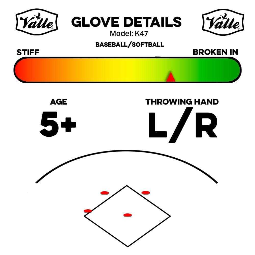 Valle Eagle 7 Infield Training Glove - Image 3