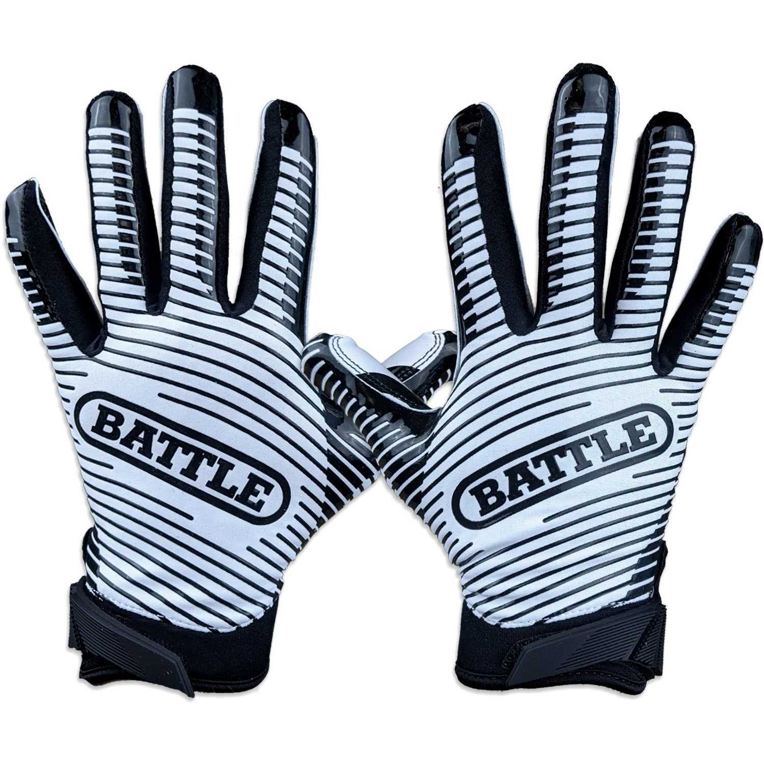 Battle Sports Adult Beware of Dog Doom 1.0 Football Receiver Gloves - Image 3