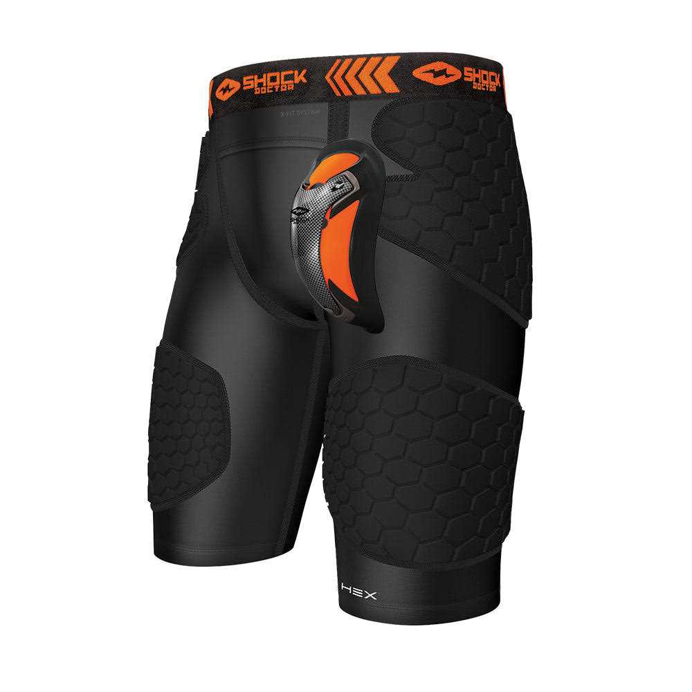 Shock Doctor Shock Doc Hex Comp Impact Jock Shorts - Image 4