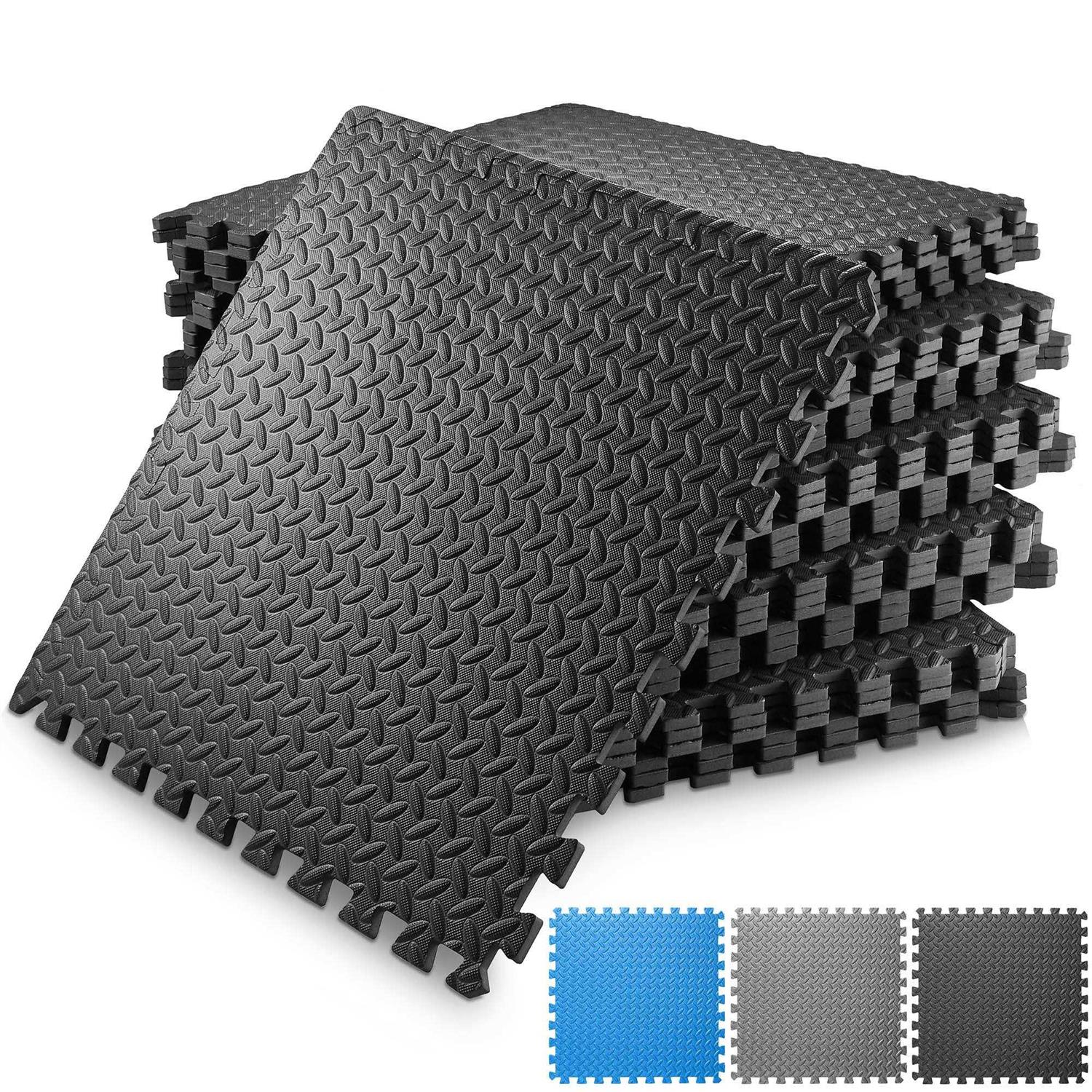 Philosophy Gym Exercise Flooring Mats Foam Rubber Interlocking Puzzle Floor Tiles 12 - Image 3