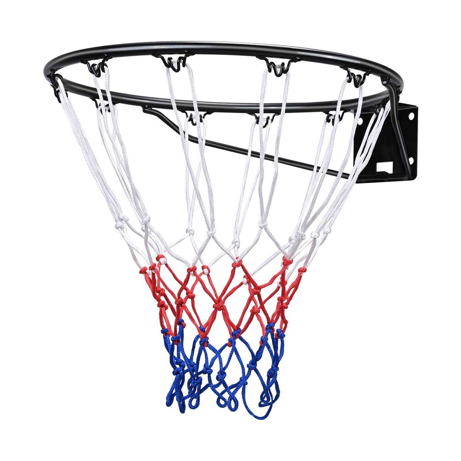 VEVOR Wall Door Mounted Basketball Hoop with Heavy Duty Q235 Basketball Flex Rim - Image 3