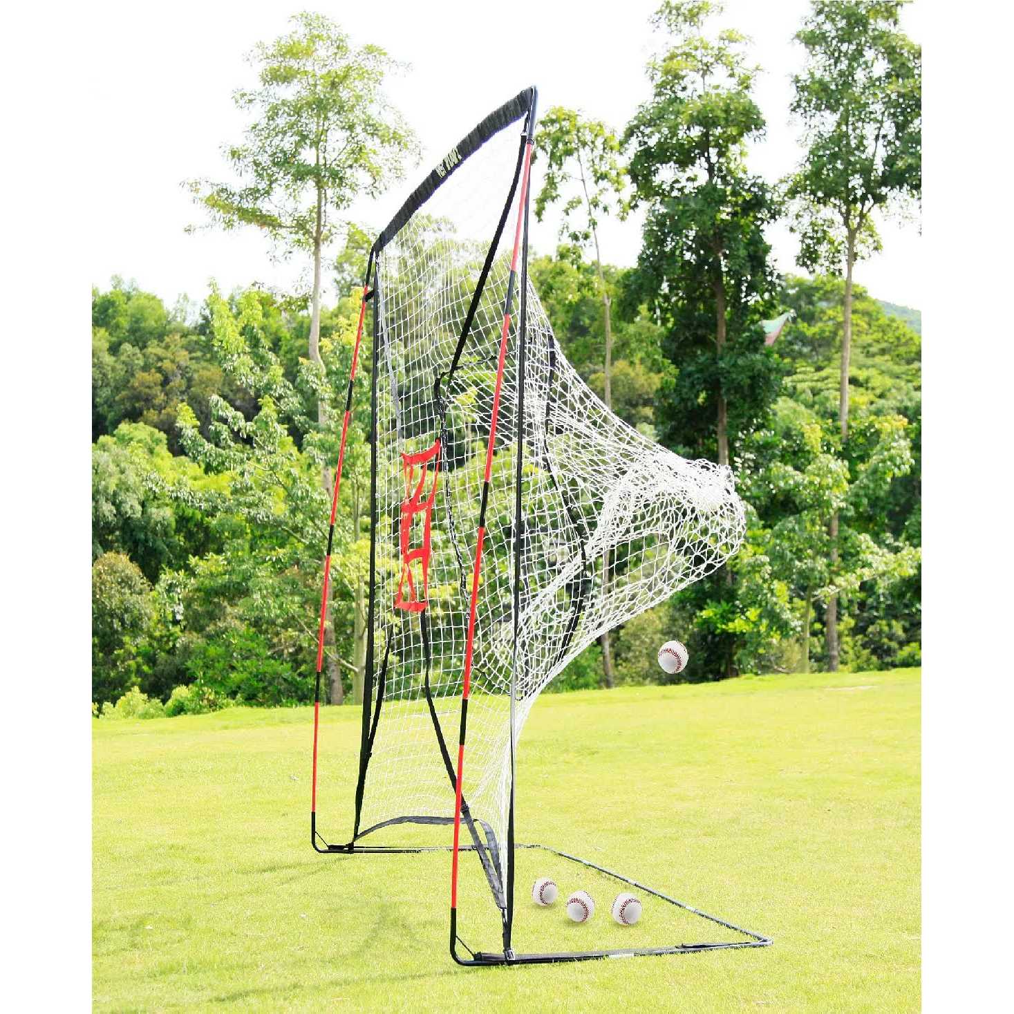 Net Playz Baseball and Softball Practice Pitching Net - Image 3