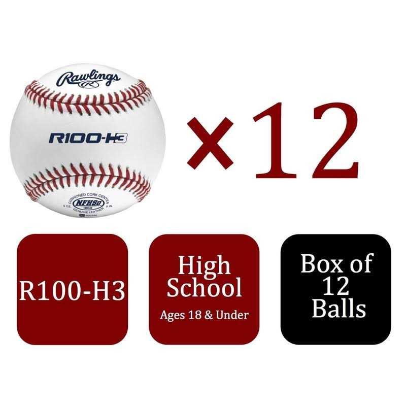 Rawlings High School Game Baseball - Image 4