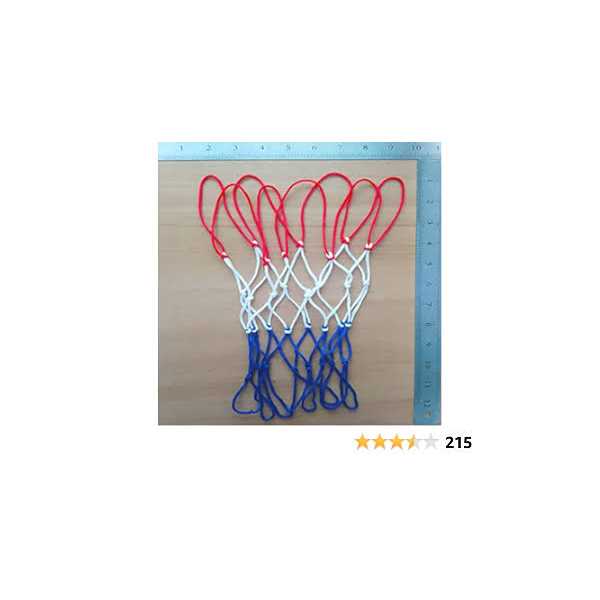 EDRLAITY Small Replacement Net for Mini Basketball Hoop Fits 8 Loops - Image 5