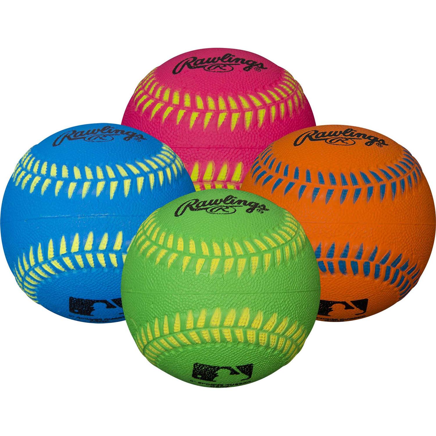 Rawlings R8U Neon Sponge Rubber Baseball