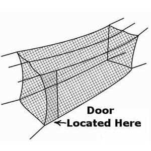 Jones-sports EZ Up & Down 10' H x 12' W x Frame Kit Only For Batting Cage Net - Image 5