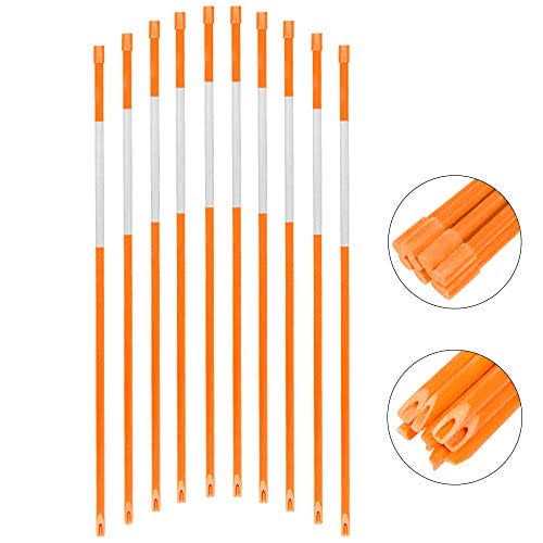 Fibermarker Reflective Driveway Markers 5/16-Inch Dia Driveway Poles