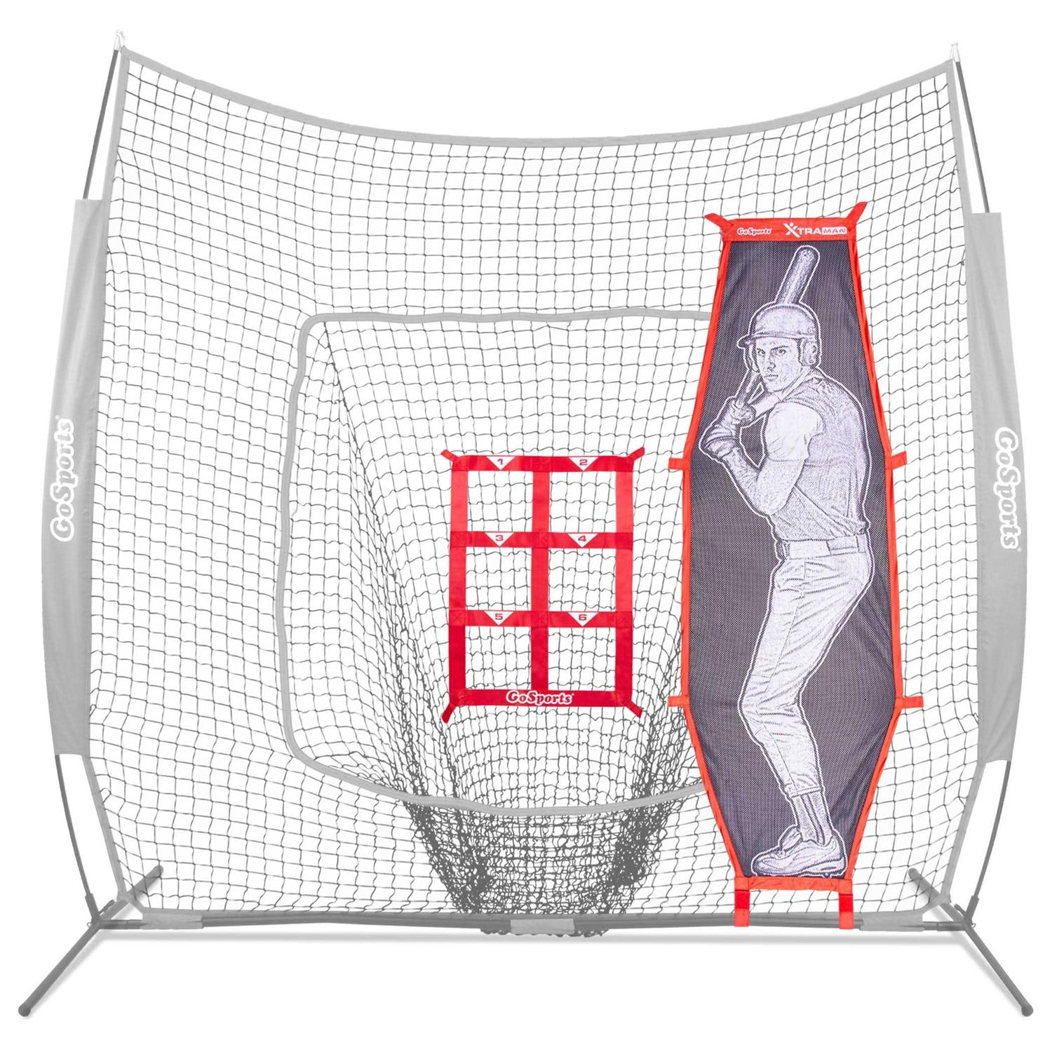 GoSports Xtraman Batter Target & Strike Zone Baseball & Softball Pitching Kit - Image 5