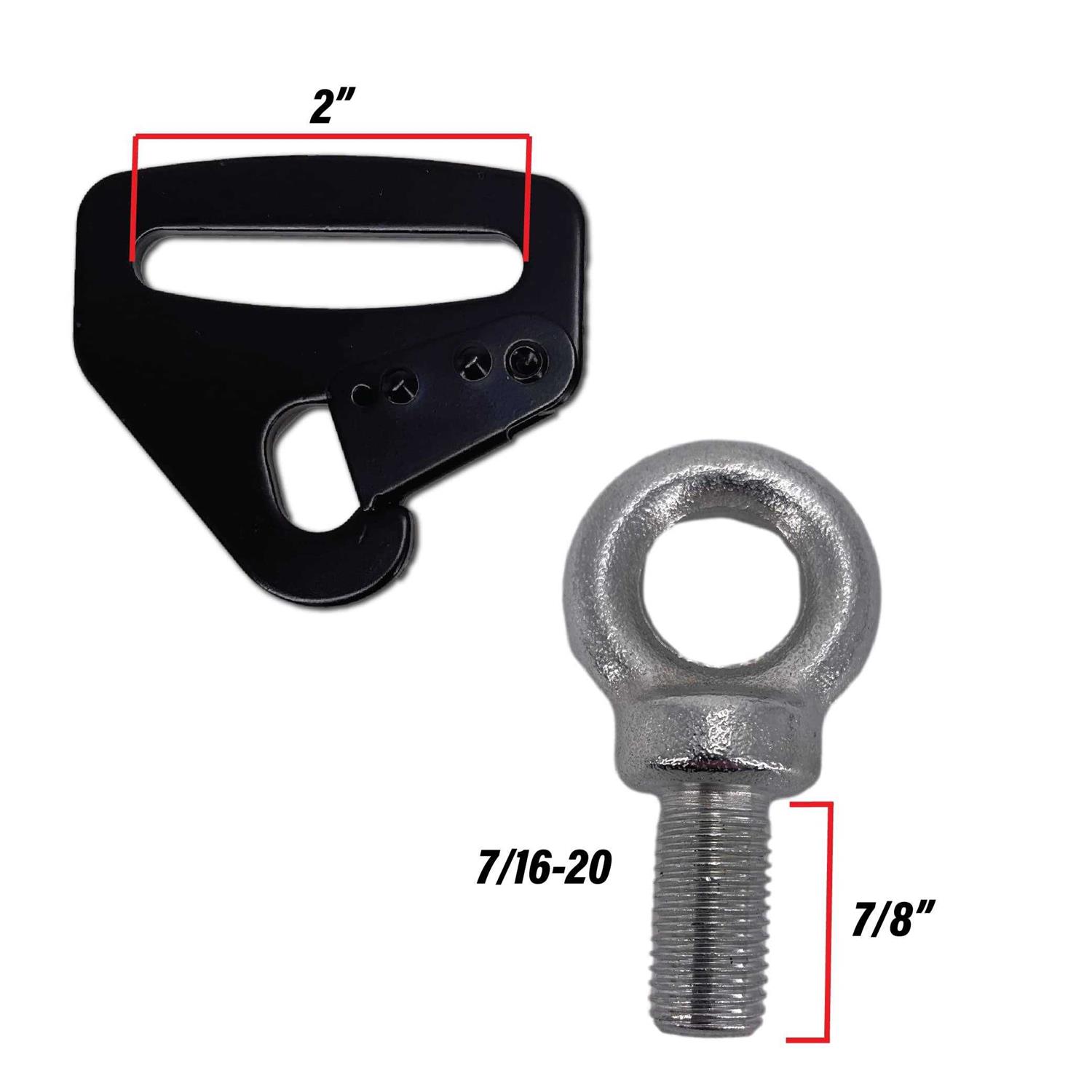 Quick Release Mount for 2 Inch Harness 4 Point and 5 Point - Image 4