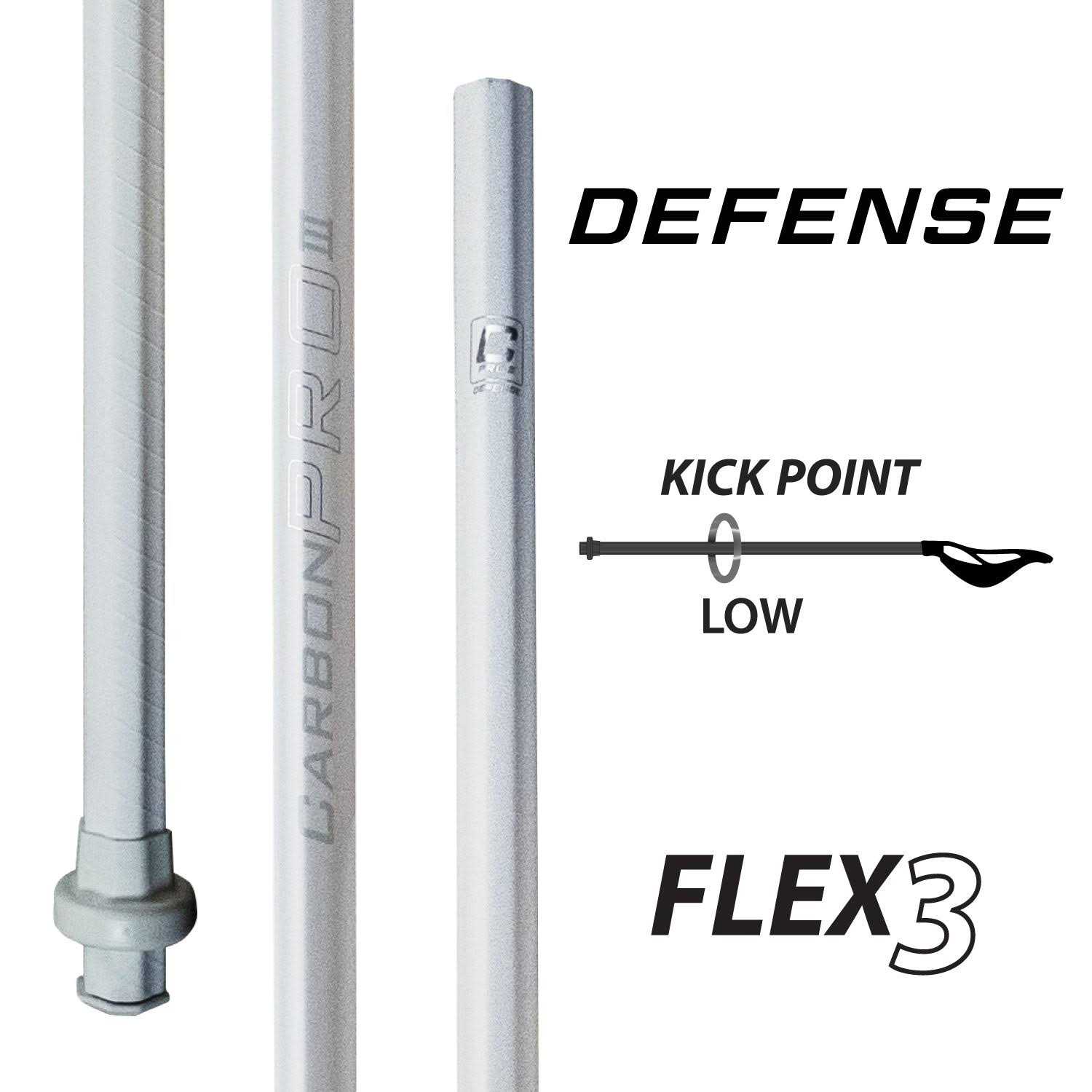 ECD Carbon Pro 3.0 Defense Lacrosse Shaft